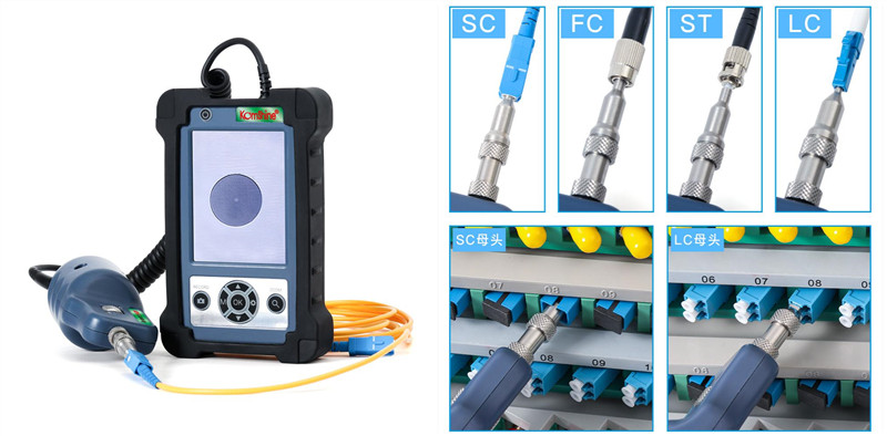 手持光纤端面检测仪使用